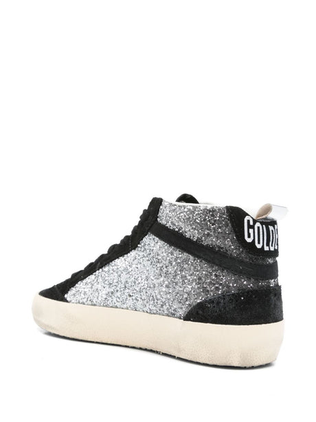 GOLDEN GOOSE Mid Star Leather Sneakers for Women - SS25 Collection