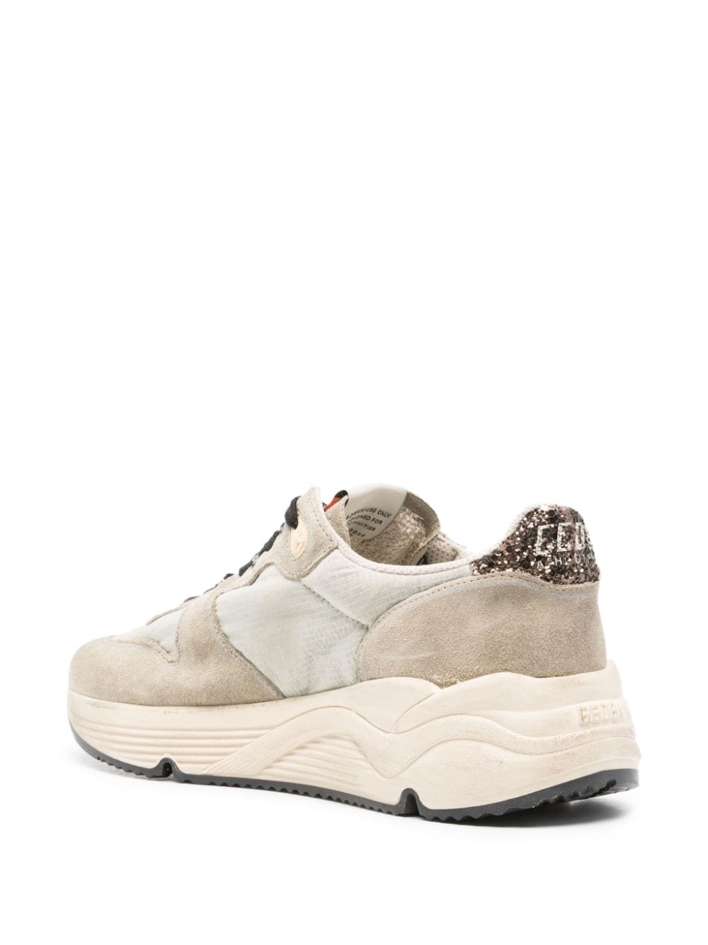 GOLDEN GOOSE Luxurious Dove Grey Leather Sneakers