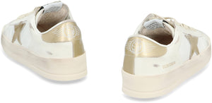 GOLDEN GOOSE Worn-Out White Women's Low-Top Sneakers with Iconic Star-Shape Patch