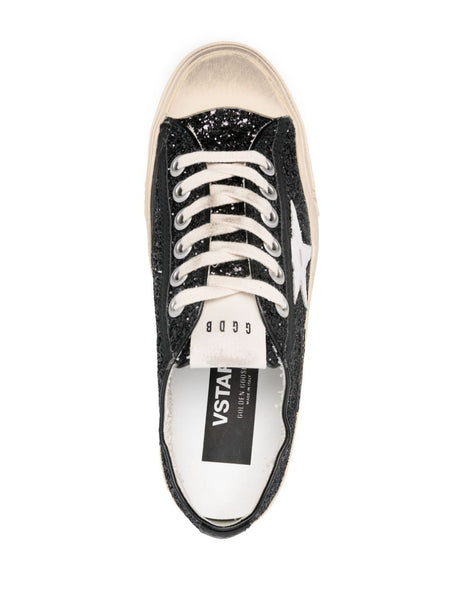 GOLDEN GOOSE VSTAR2 Women’s Black and White Star Sneakers