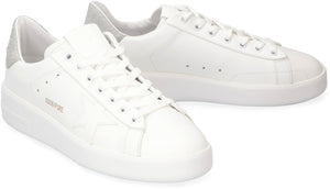 GOLDEN GOOSE Chic Sparkle Low-Top Sneakers with Iconic Star Design