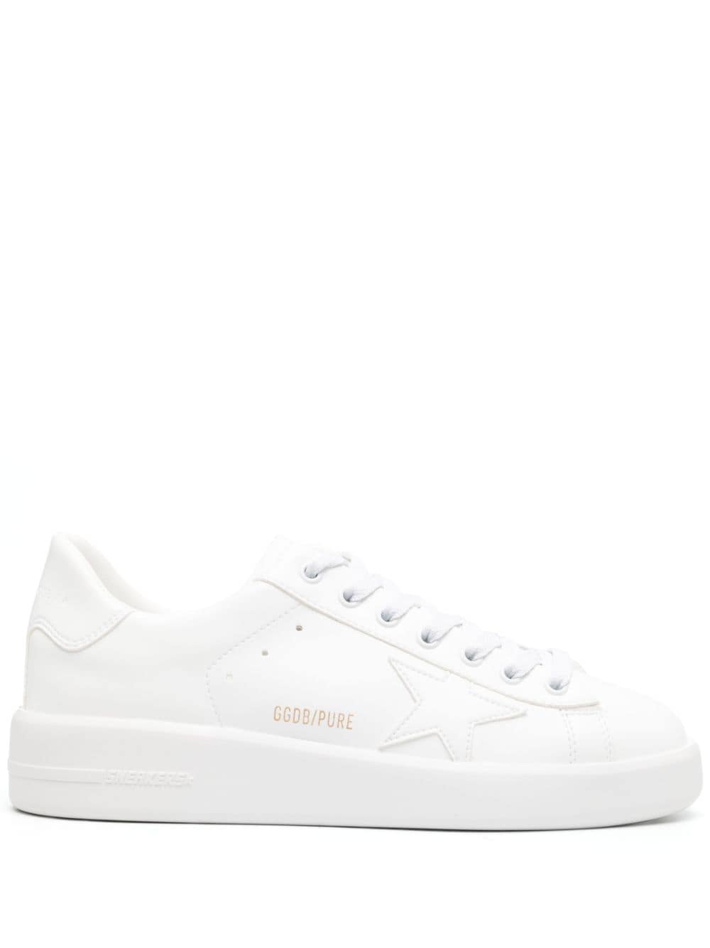 GOLDEN GOOSE Sleek White Purestar Sneakers for Women - SS24 Collection