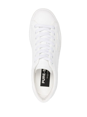 GOLDEN GOOSE Sleek White Purestar Sneakers for Women - SS24 Collection