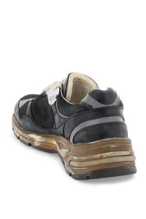 GOLDEN GOOSE Women's Mesh and Leather Dad-Star Sneakers