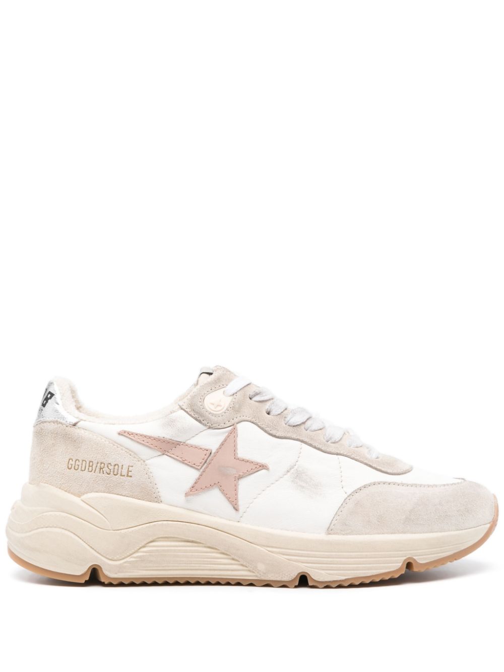 Women's Nude and Beige Running Sneakers - SS24 Collection