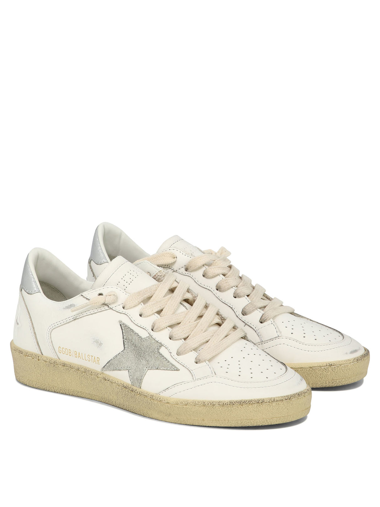 GOLDEN GOOSE Classic White Leather Sneakers for Women