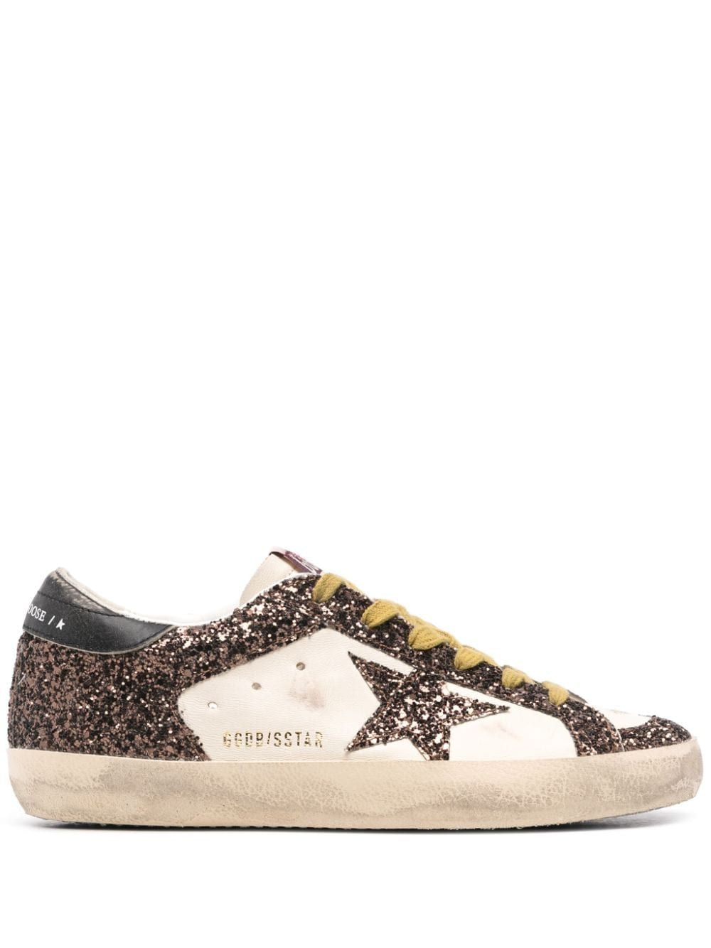 GOLDEN GOOSE Glittering Superstar Women's Sneakers