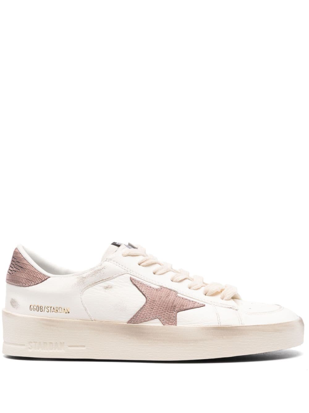 GOLDEN GOOSE Stardan Pink Leather Sneaker