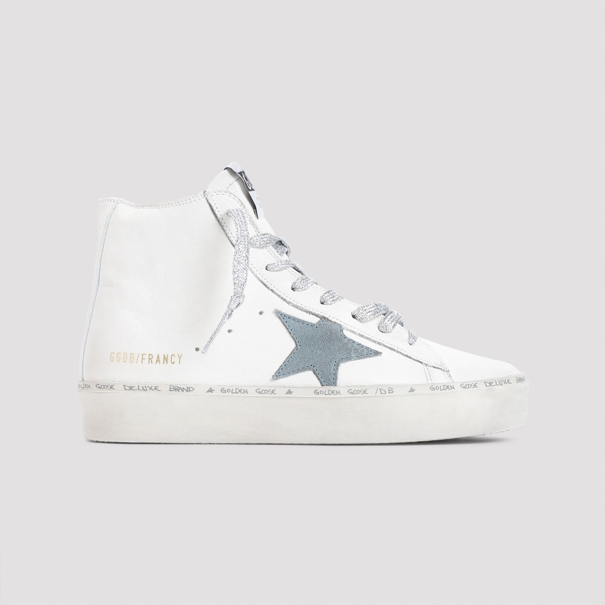 GOLDEN GOOSE Women’s High-Top Leather Sneakers