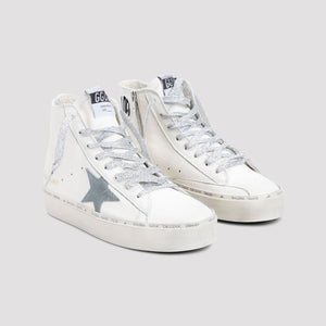 GOLDEN GOOSE Women’s High-Top Leather Sneakers