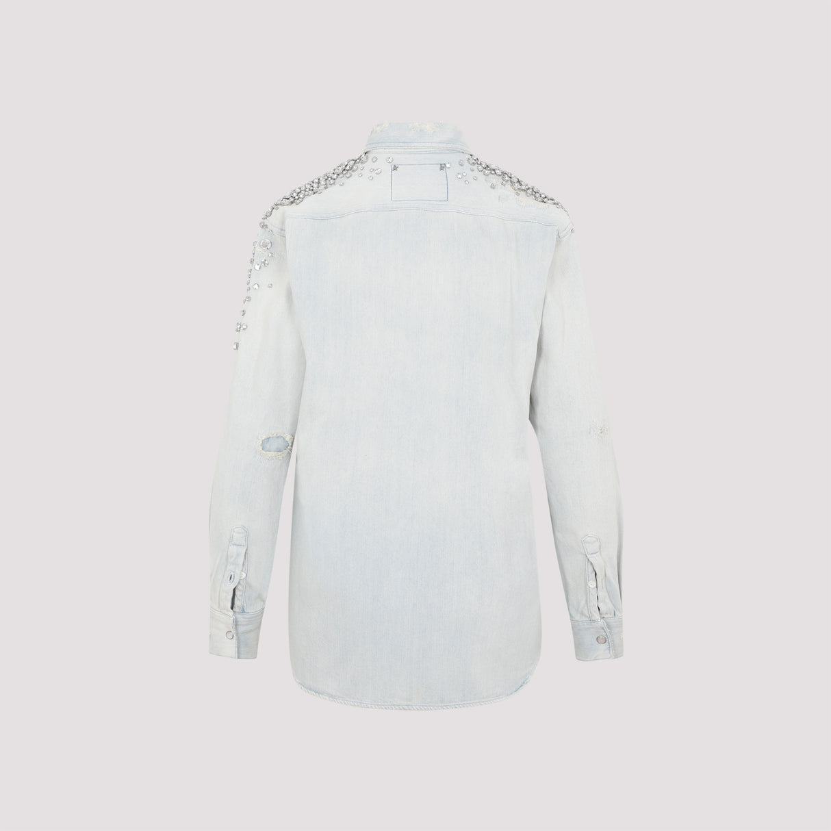 GOLDEN GOOSE Bleached Washed Boyfriend Shirt