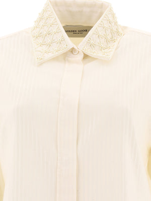 GOLDEN GOOSE Women's White Shirts - 24SS Collection