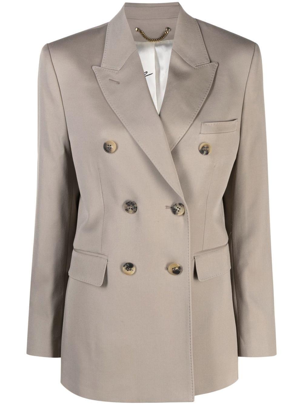 GOLDEN GOOSE Brown Double-Breasted Blazer for Women - SS23 Collection 2024