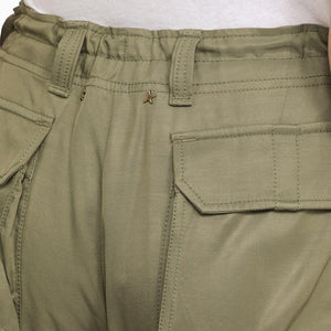 GOLDEN GOOSE Green Cargo Trousers for Women - SS24 Collection