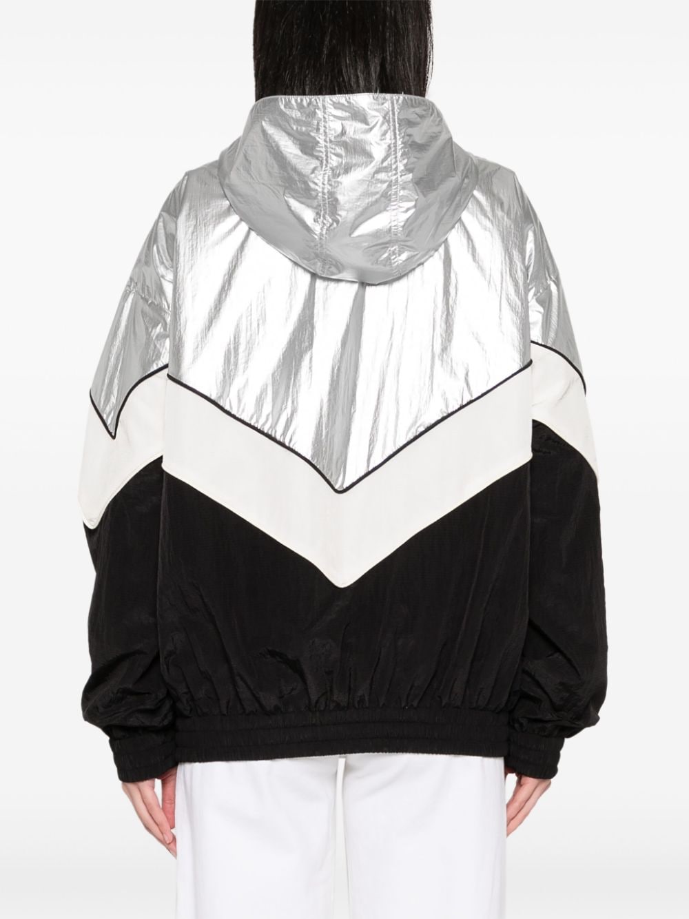 Women's Patchwork Hooded Jacket from Golden Goose's Star Collection