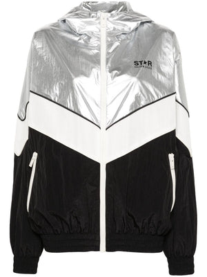 Women's Patchwork Hooded Jacket from Golden Goose's Star Collection