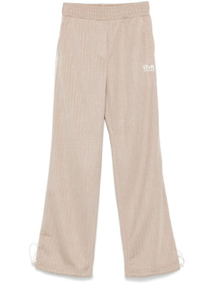 GOLDEN GOOSE Star-Stripe Wide Leg Joggers