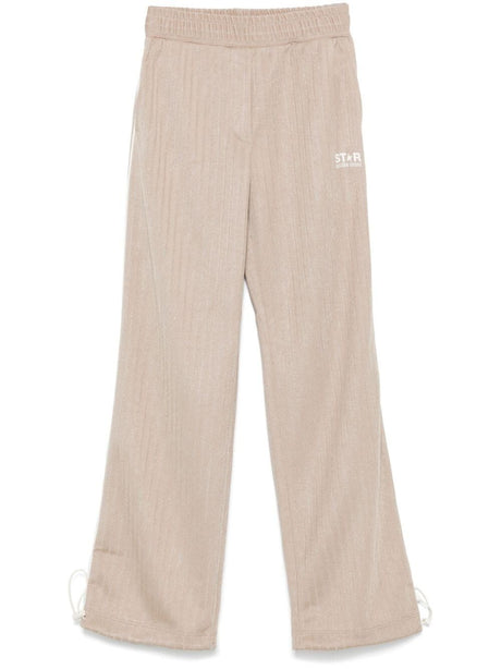 GOLDEN GOOSE Star-Stripe Wide Leg Joggers