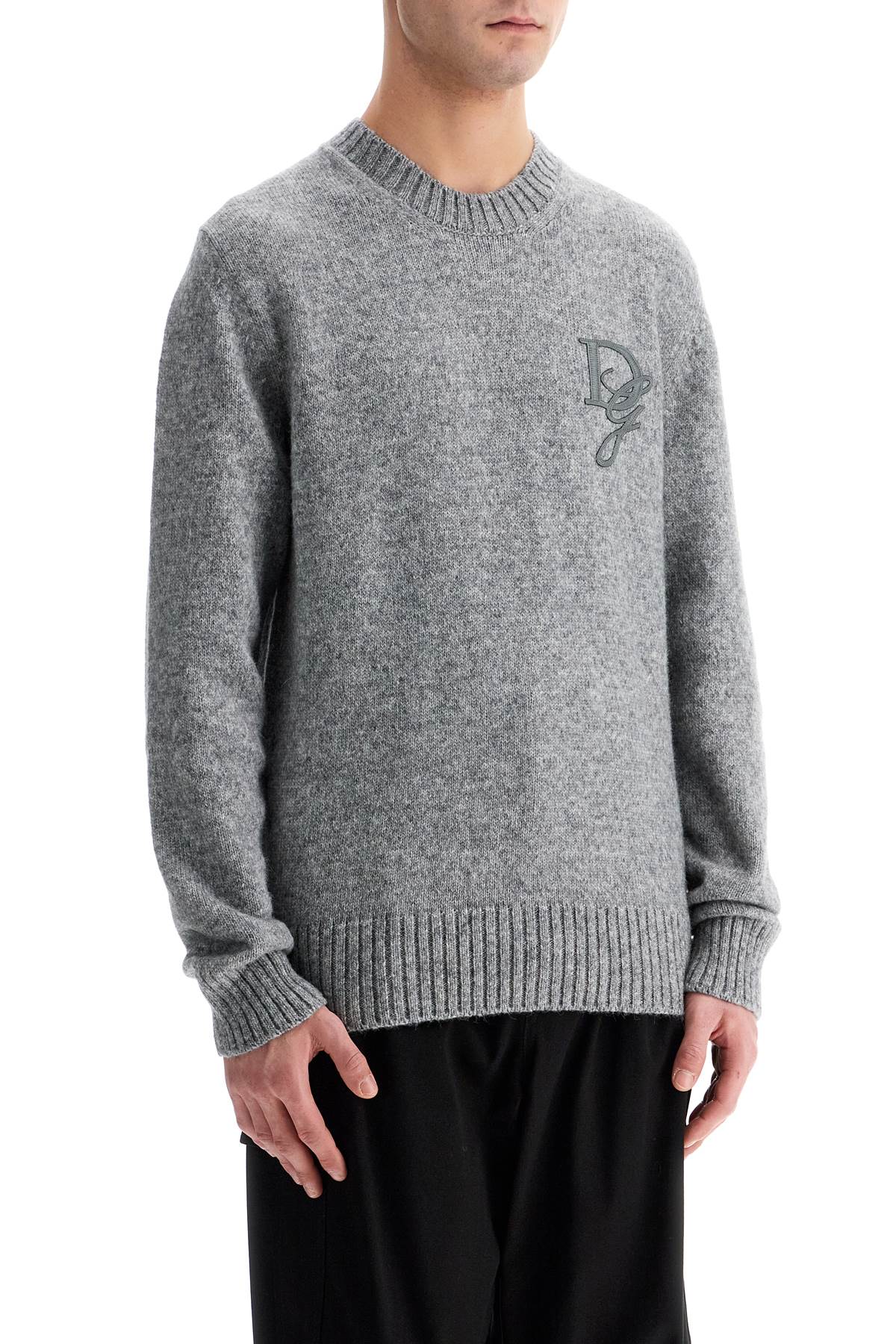 DOLCE & GABBANA Men's Regular Fit Round Neck Pullover