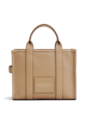 MARC JACOBS Women's Camel Leather Medium Tote Handbag for Fall/Winter 2024