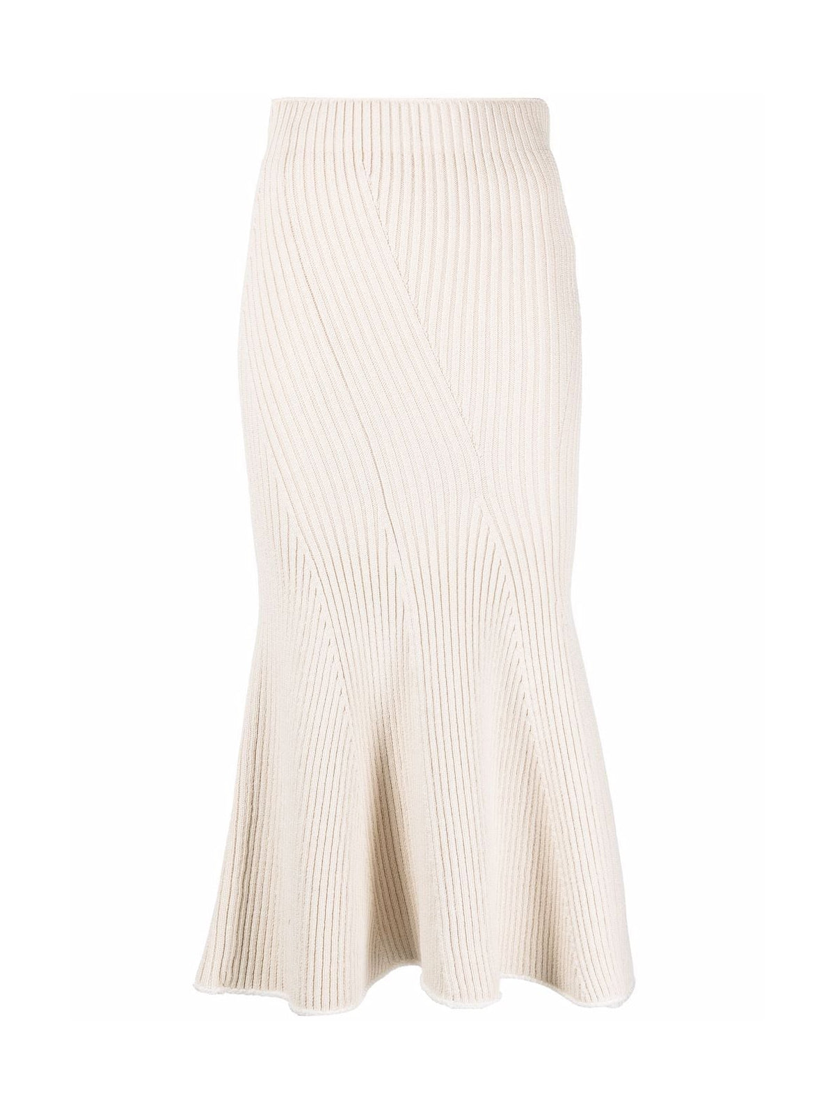 MONCLER Knit Midi Tricot Skirt for Women