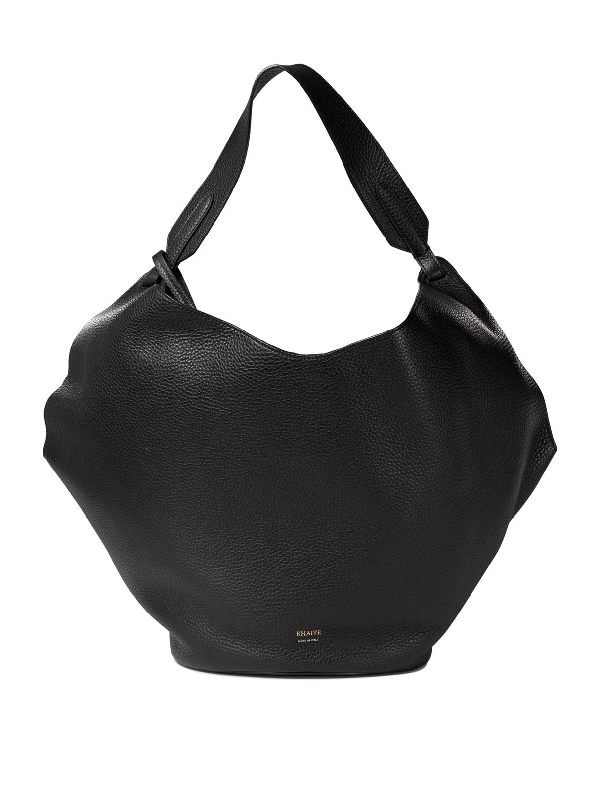 KHAITE Medium Lotus Leather Tote