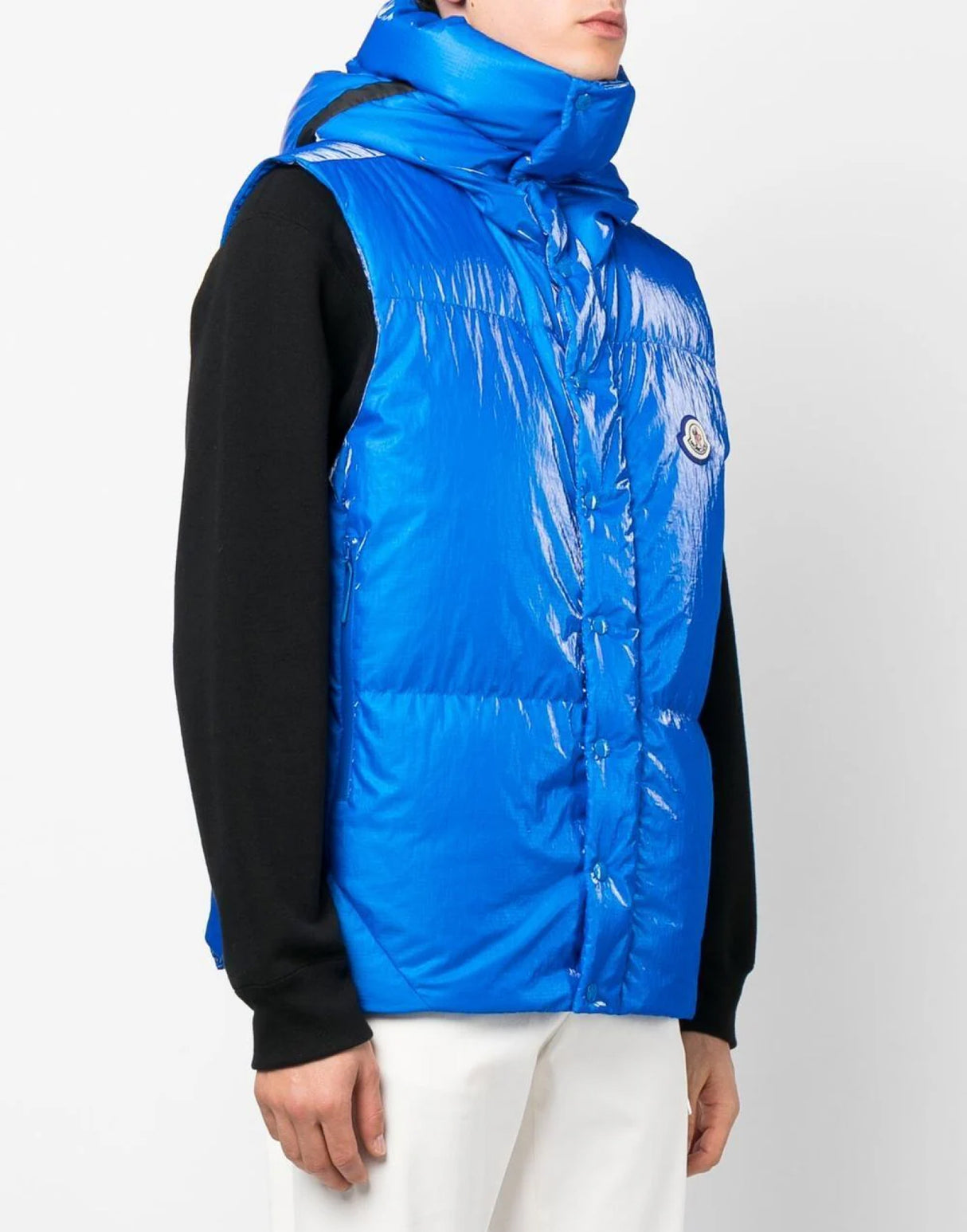 MONCLER Men's Logo Padded Vest Jacket