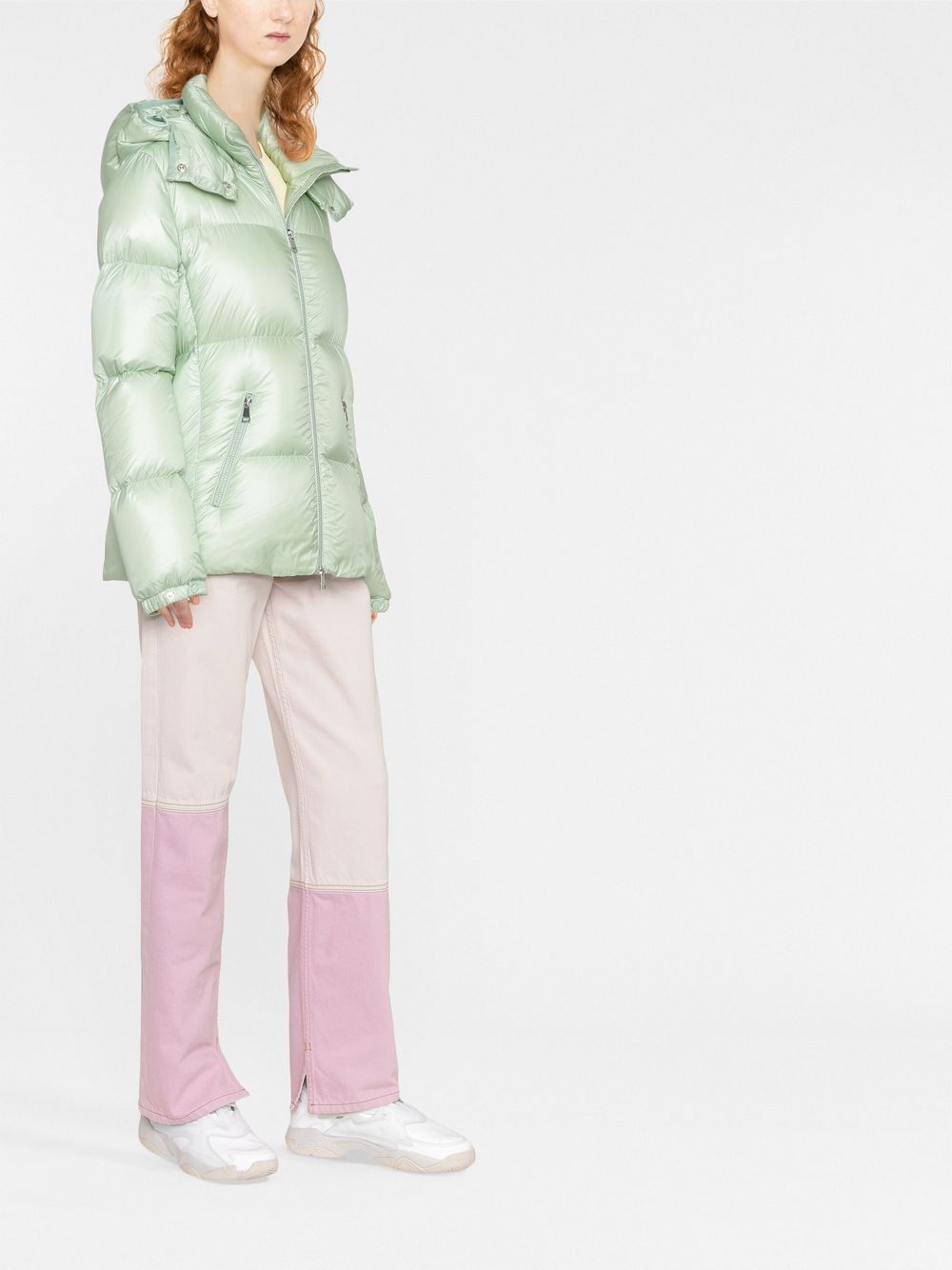 MONCLER 23FW Women's Outer Bubble Jacket - Colorful and Warm for Cooler Seasons