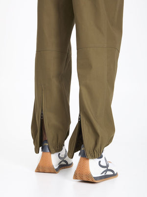 Green Military Cargo Pants for Men - SS24