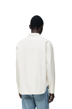 LOEWE Elegant White Tailored Shirt