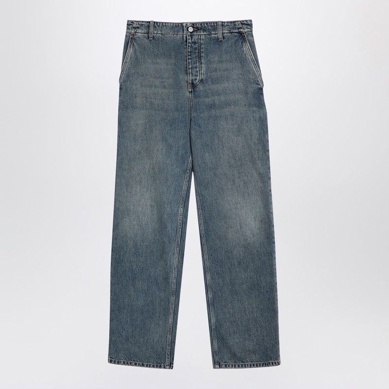 LOEWE Contemporary Blue Wide-Leg Denim Jeans