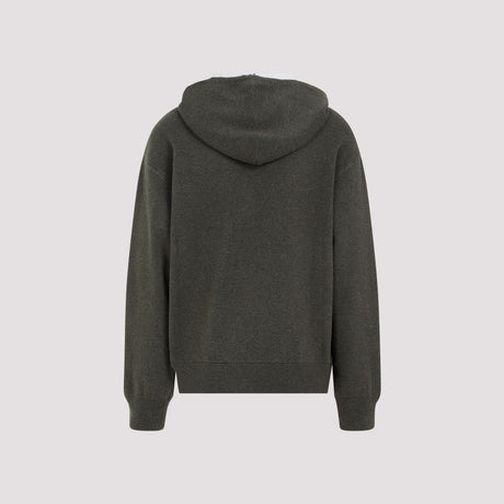 Green Wool Hoodie - SS24 Collection