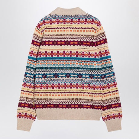 LOEWE Multicolored Wool Polo Jumper