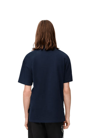 LOEWE Contemporary Polo Shirt in Dark Blue