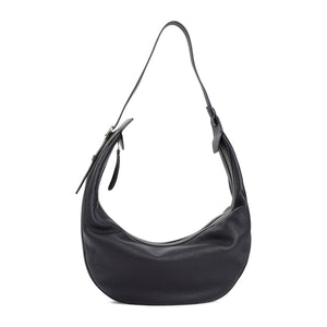 KHAITE Luxury Grained Calfskin Hobo Handbag W:37cm H:22cm D:7cm