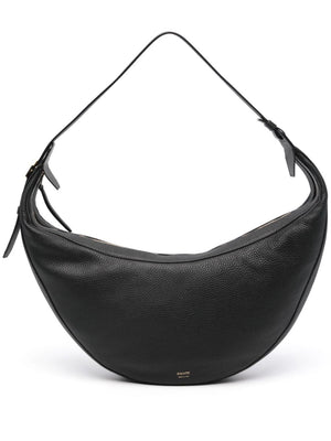 KHAITE Augustina Pebbled Leather Hobo Handbag