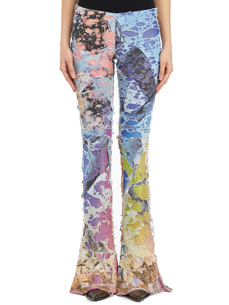 DIESEL Multicolor P-MAYIM Trousers for Women - SS24 Collection