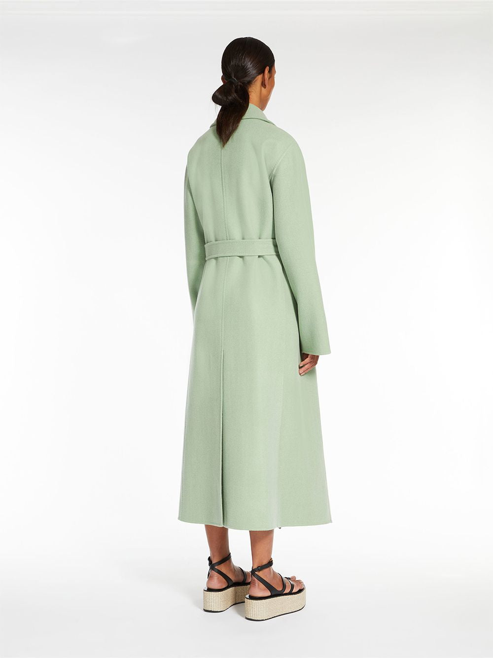 MAX MARA Women's Green Outer Coat for 2024 Spring/Summer Season