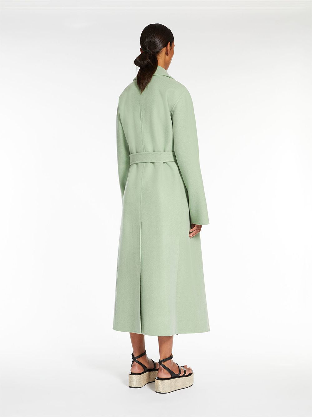 MAX MARA Green Wool and Cashmere Jacket for Women - SS23 Collection
