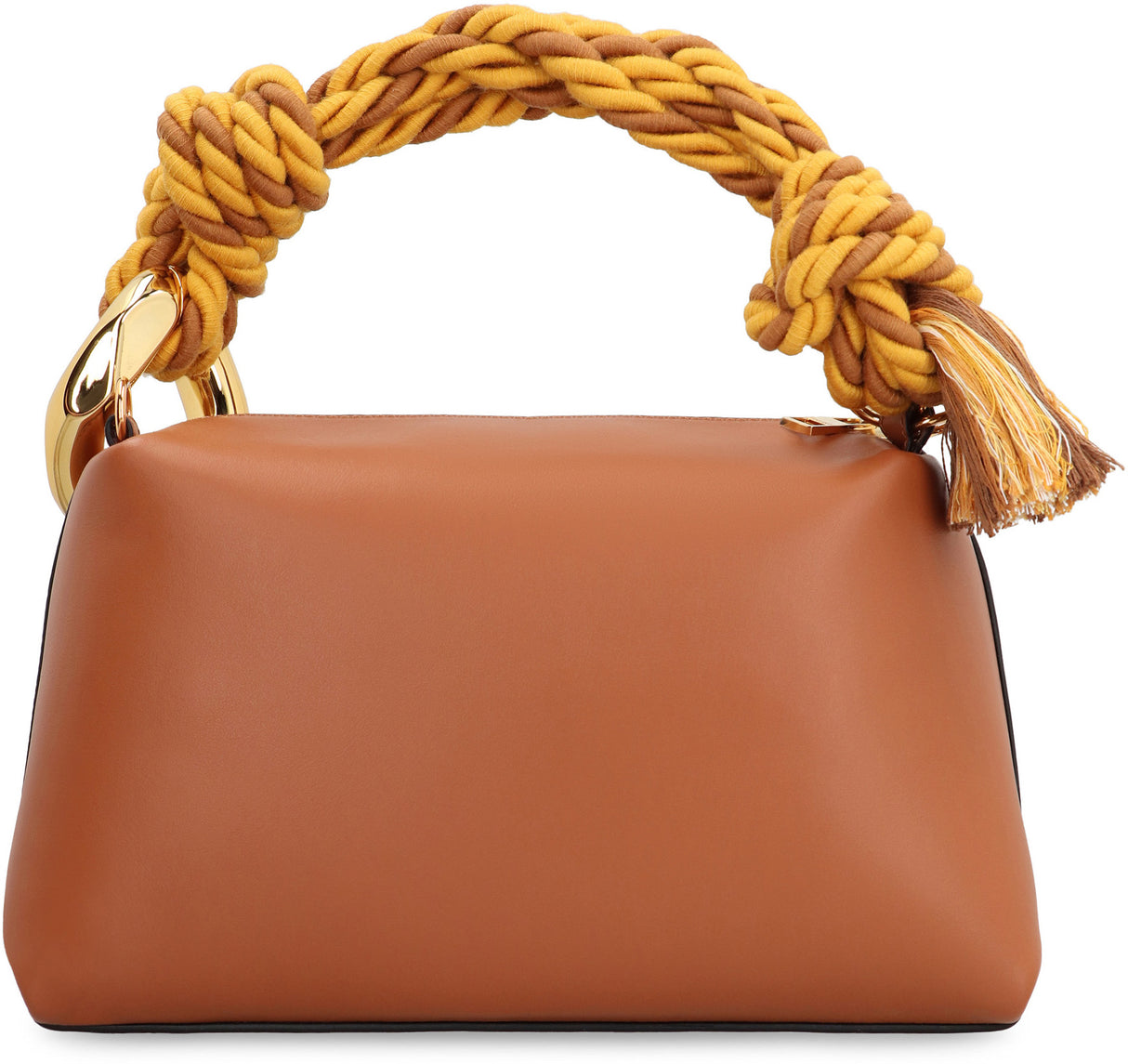 JW ANDERSON Leather Handbag with Rope Handle - 28cm