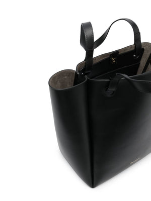 Chain Basket Tote for Women in Black