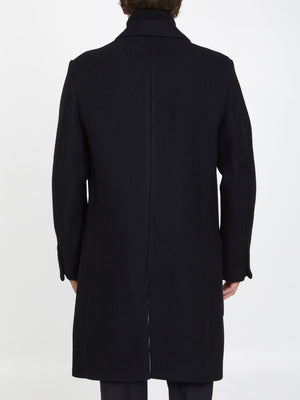 AMI PARIS Single-Breasted Wool Jacket