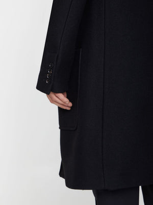 AMI PARIS Single-Breasted Wool Jacket