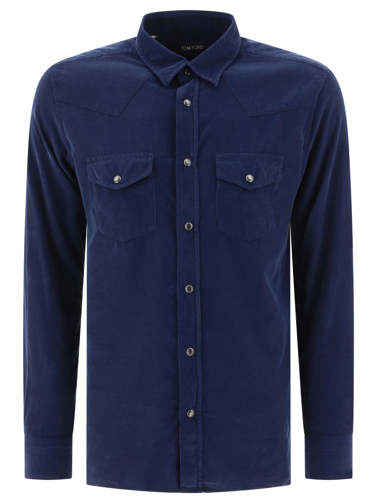 TOM FORD Elegant Men's Long Top in Classic Blue - 2024 Collection