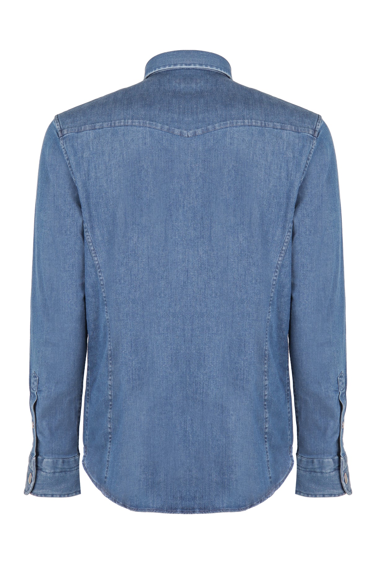 TOM FORD Sophisticated Blue Denim Shirt