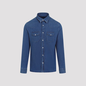 TOM FORD Sophisticated Blue Denim Shirt