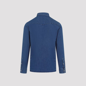 TOM FORD Sophisticated Blue Denim Shirt