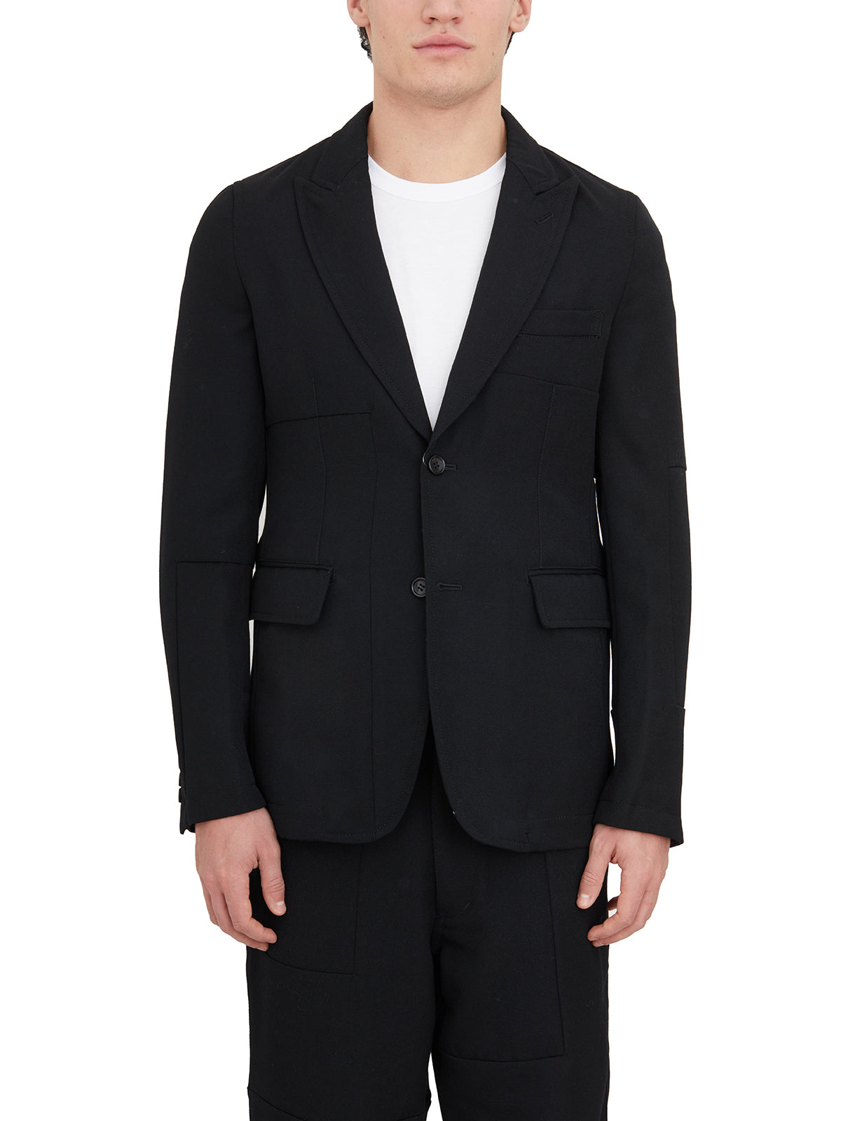 COMME DES GARÇONS SHIRT Sophisticated Black Wool Blazer for Men