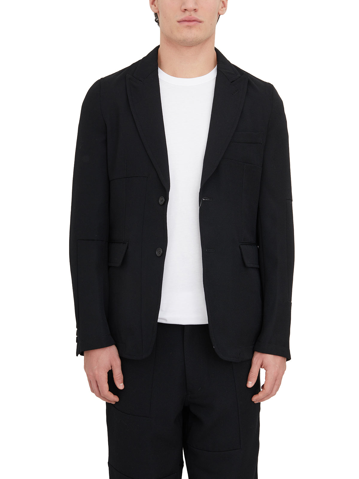 COMME DES GARÇONS SHIRT Sophisticated Black Wool Blazer for Men