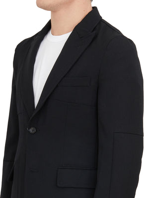 COMME DES GARÇONS SHIRT Sophisticated Black Wool Blazer for Men